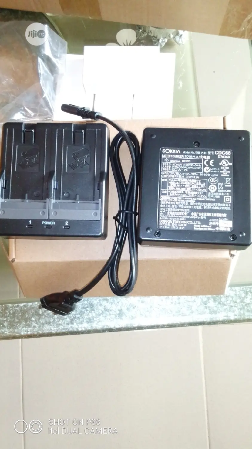 Double Battery Charger-Topcon- Sokkia