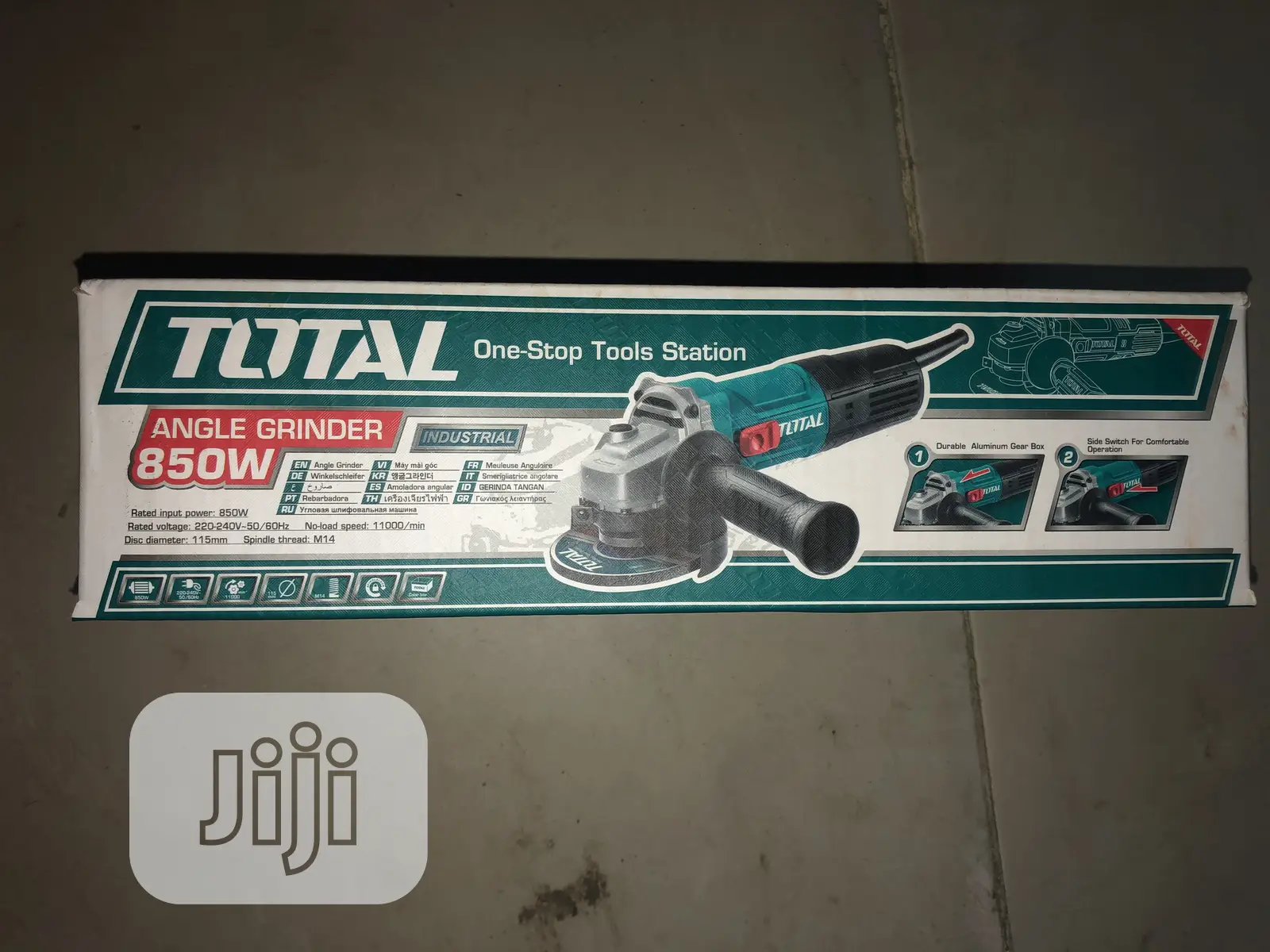 4 1/2” 850w Total Angle Grinding Machine