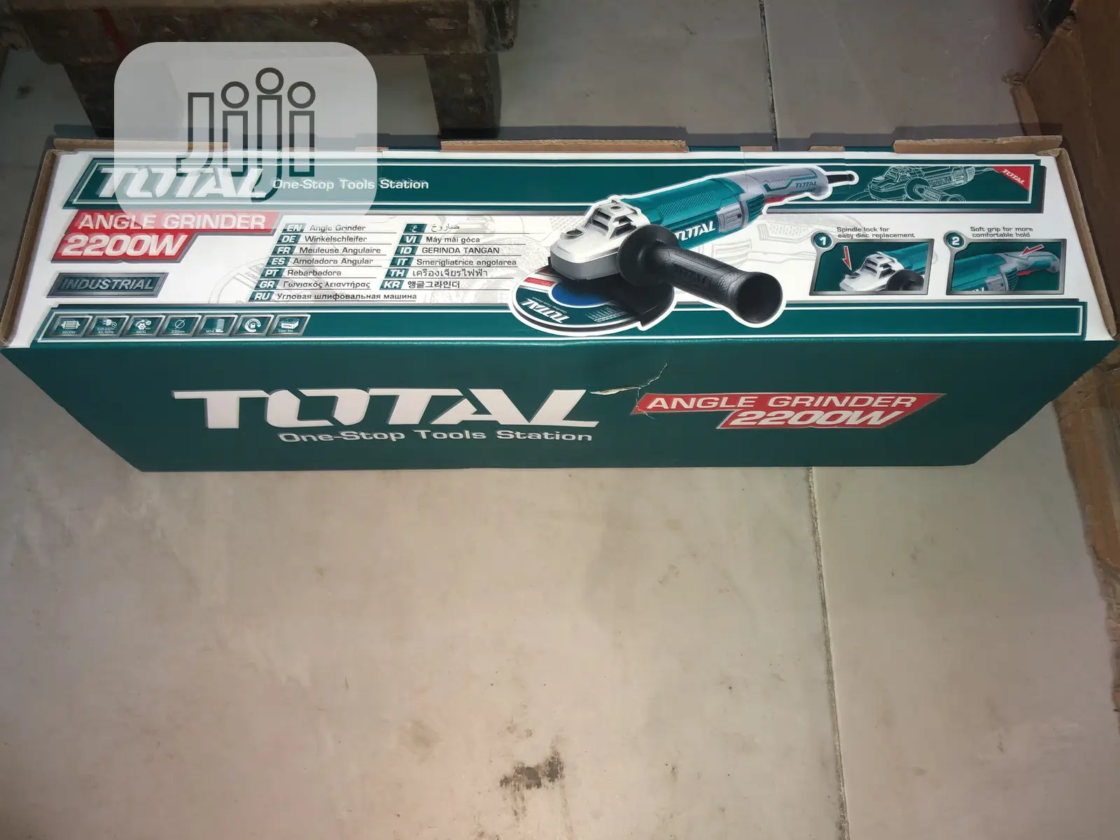 9inchs 2200W Total Angle Grinding Machine
