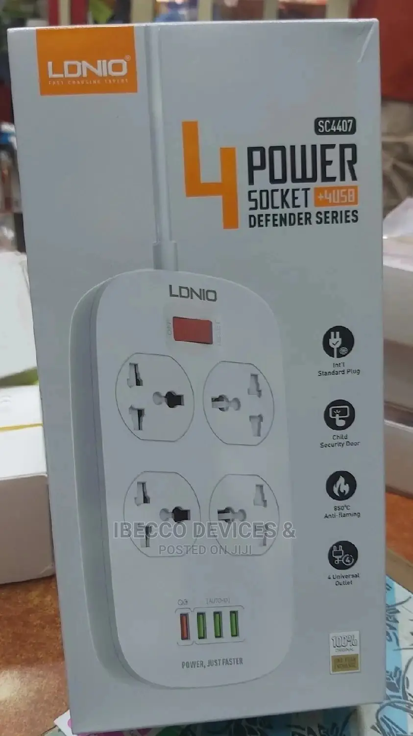 Multiple USB Socket With Surge Protection