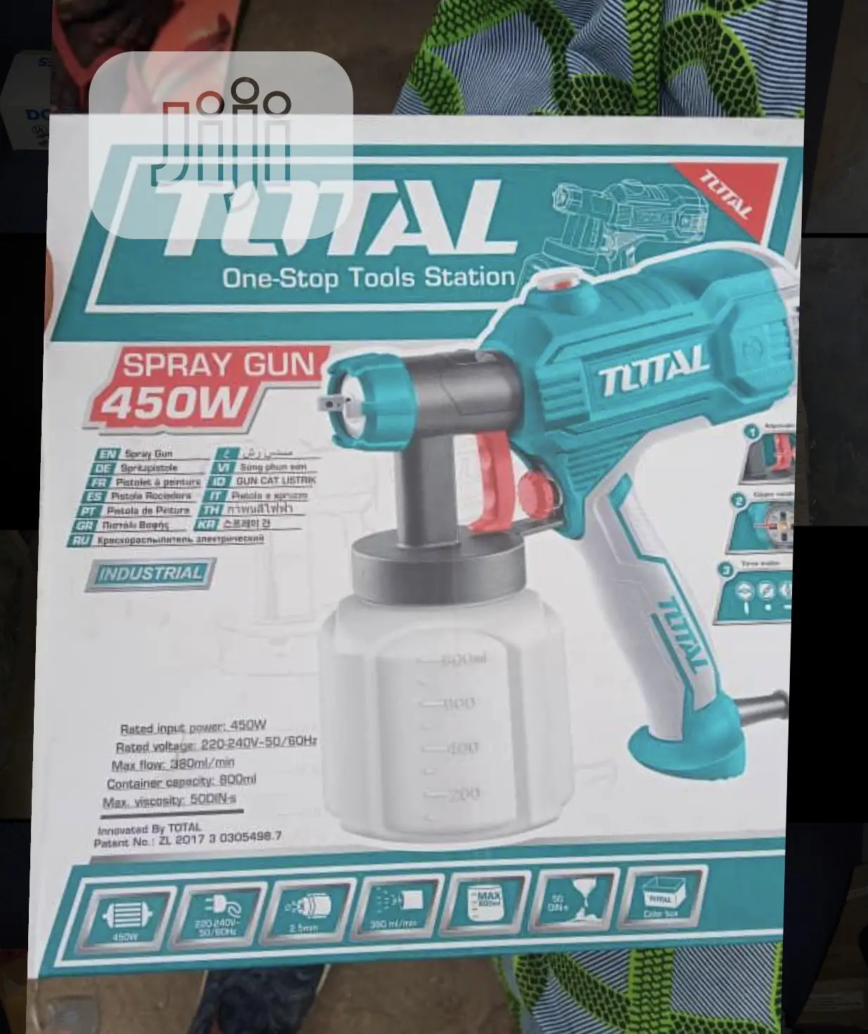 Total Electric Sprayer Machine 450watts