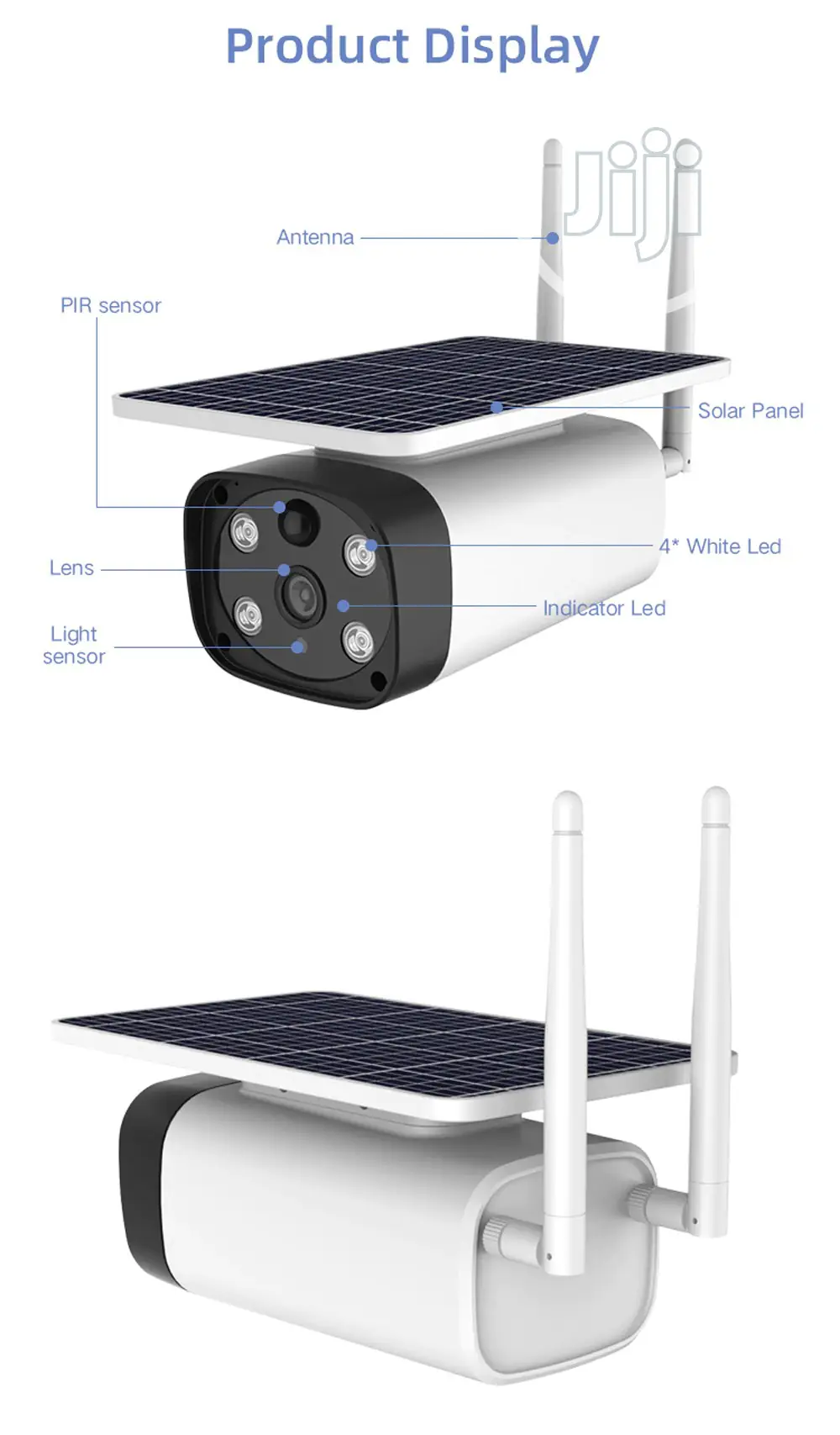 SIM Card Solar 3G 4G WIFI Wireless Camera