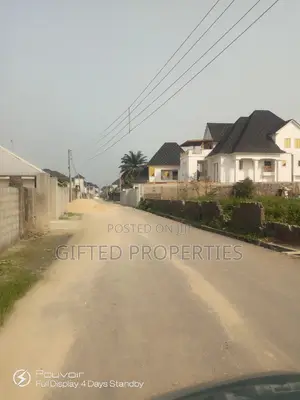 Genuinr 1plot With Federal Light on a Tarred Street Nta Rd