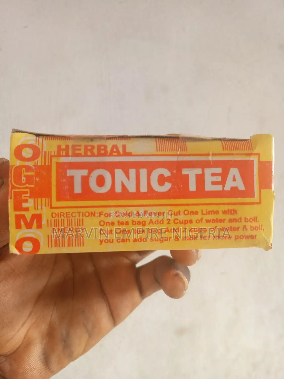 OGEMO Herbal Tonic Tea For Cold And Fever