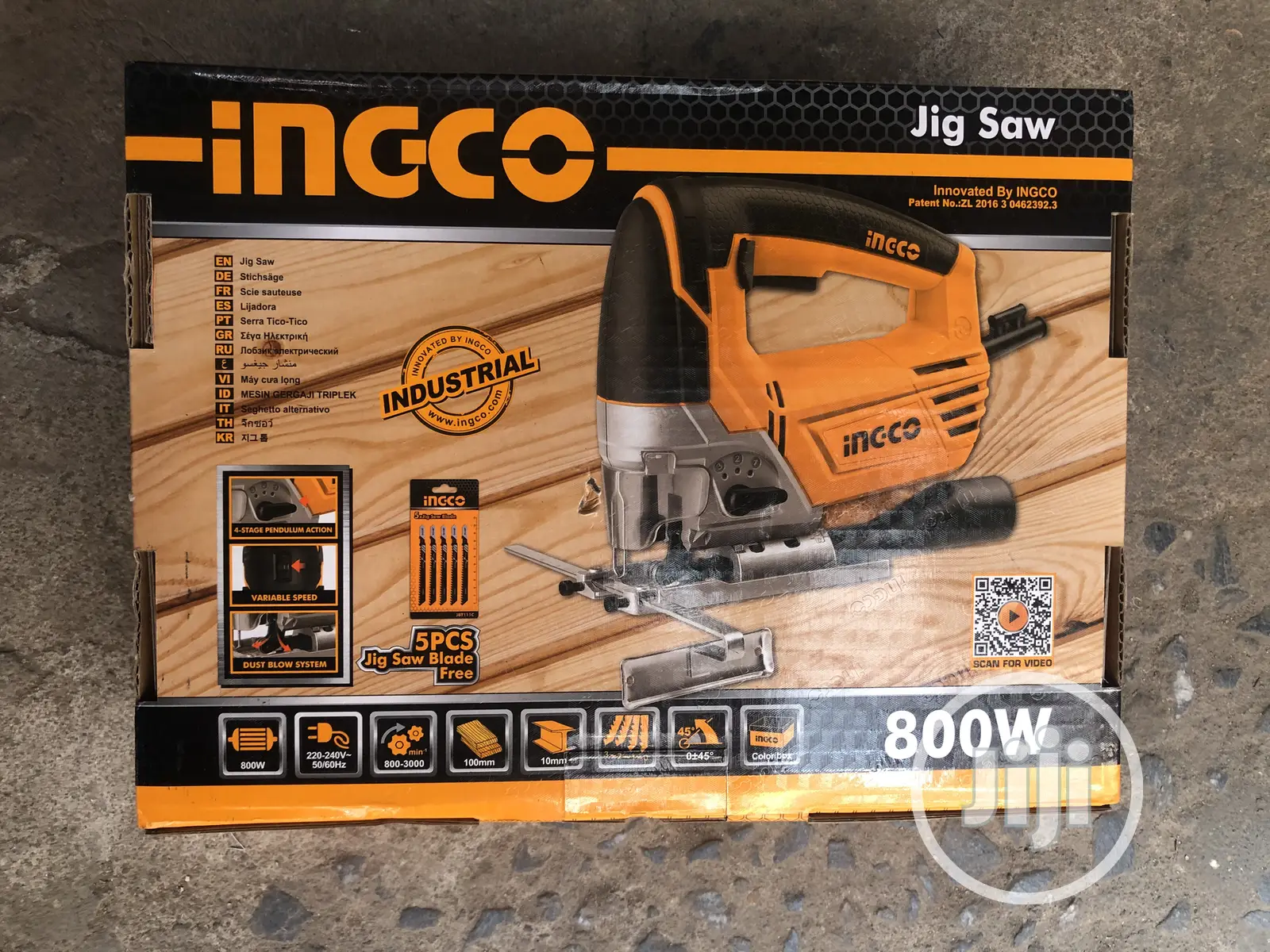 Ingco Jigsaw Machine 800w