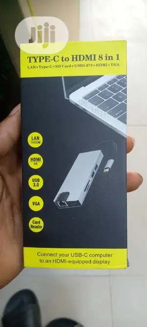 Type C to Hdmi 8 in 1