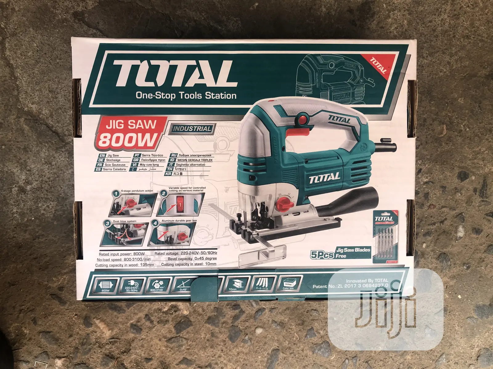 Total Jigsaw Machine 800W