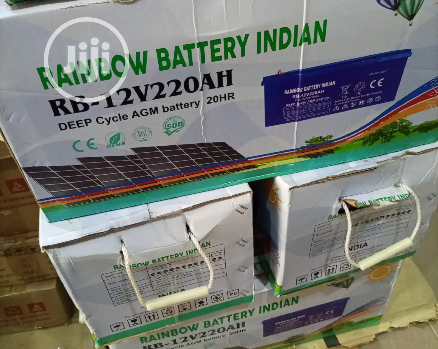 Rainbow Battery 12v220ah