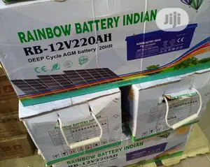 Rainbow Battery 12v220ah