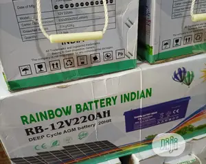 Rainbow Battery 12v220ah