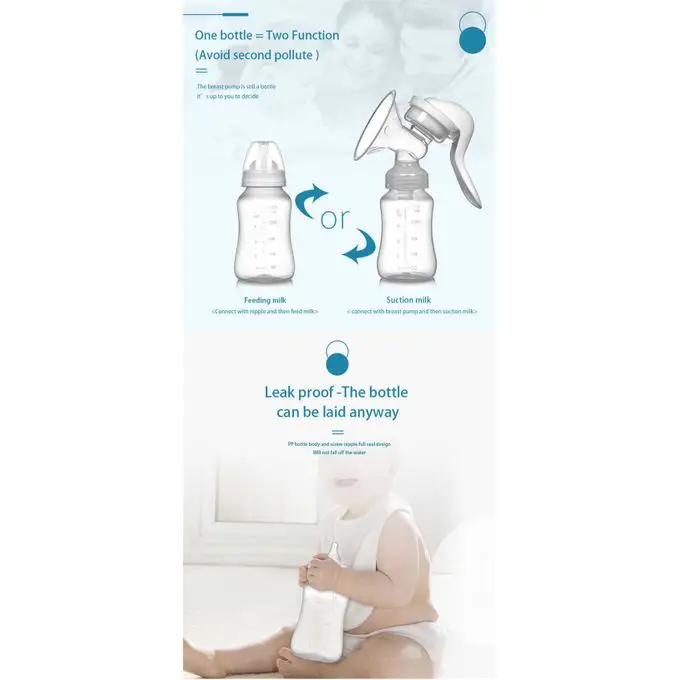 Baby Bottle Postnatal Milk Extractor Breast Pump
