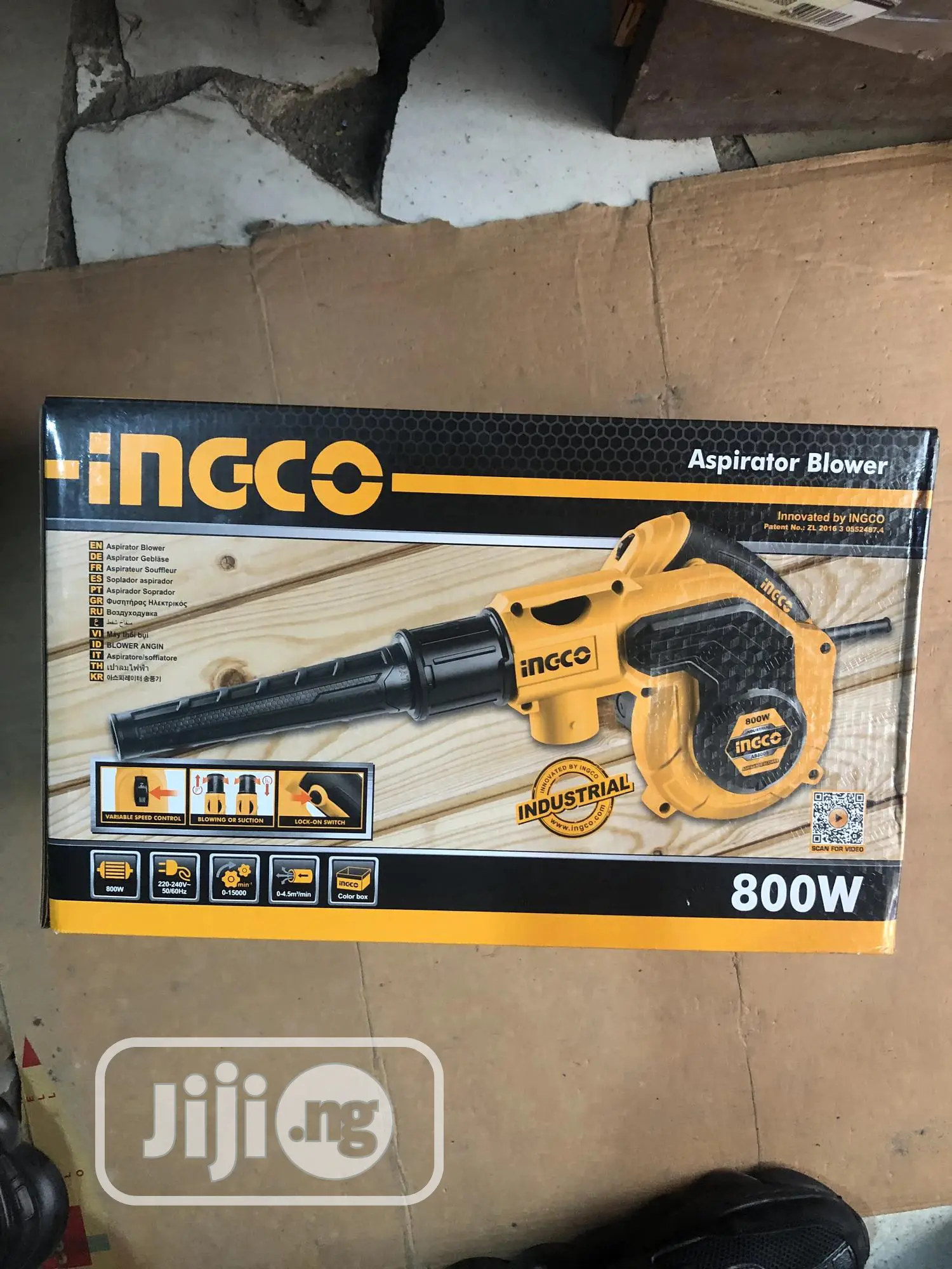 Ingco Aspirator Blower Industrial 800W