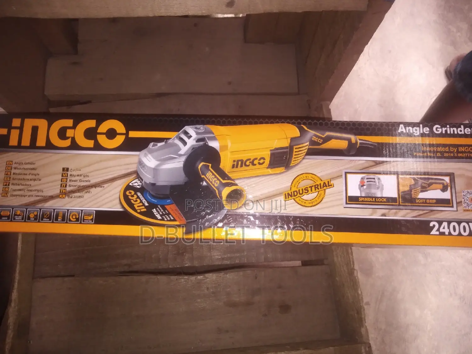Incco 9inches Angle Grinder2400w