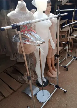 Single Pole Cloth Rack 5 Feets Height