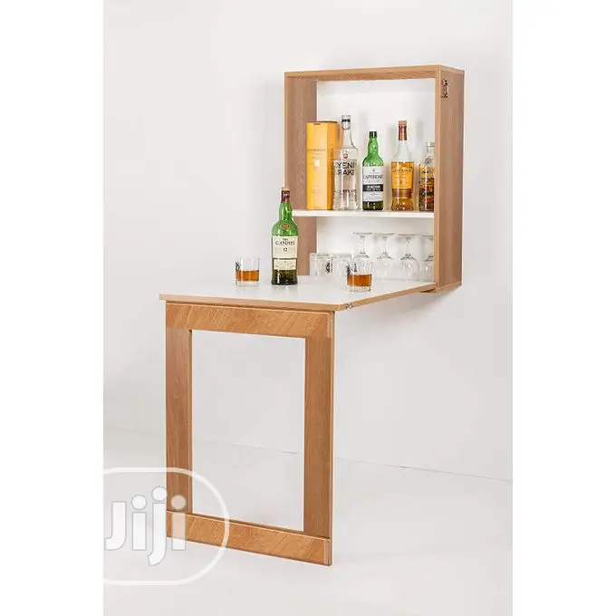 Dining Table Foldable Wall Mounted Study Storage Cabinet