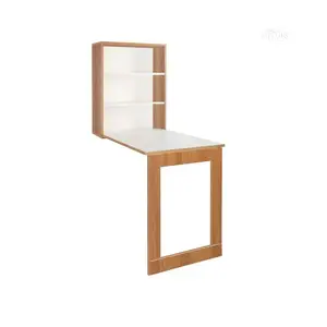 Dining Table Foldable Wall Mounted Study Storage Cabinet