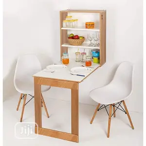 Foldable Wall Mounted Study Dining Table Cabinet