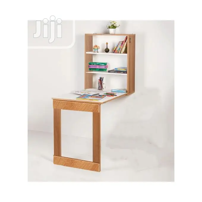 Foldable Wall Mounted Study Dining Table Cabinet
