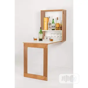 Foldable Wall Mounted Study Dining Table Cabinet