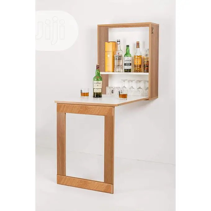 Foldable Wall Mounted Study Dining Table Cabinet