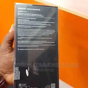 New Samsung Galaxy Note 20 5G 128 GB Gold