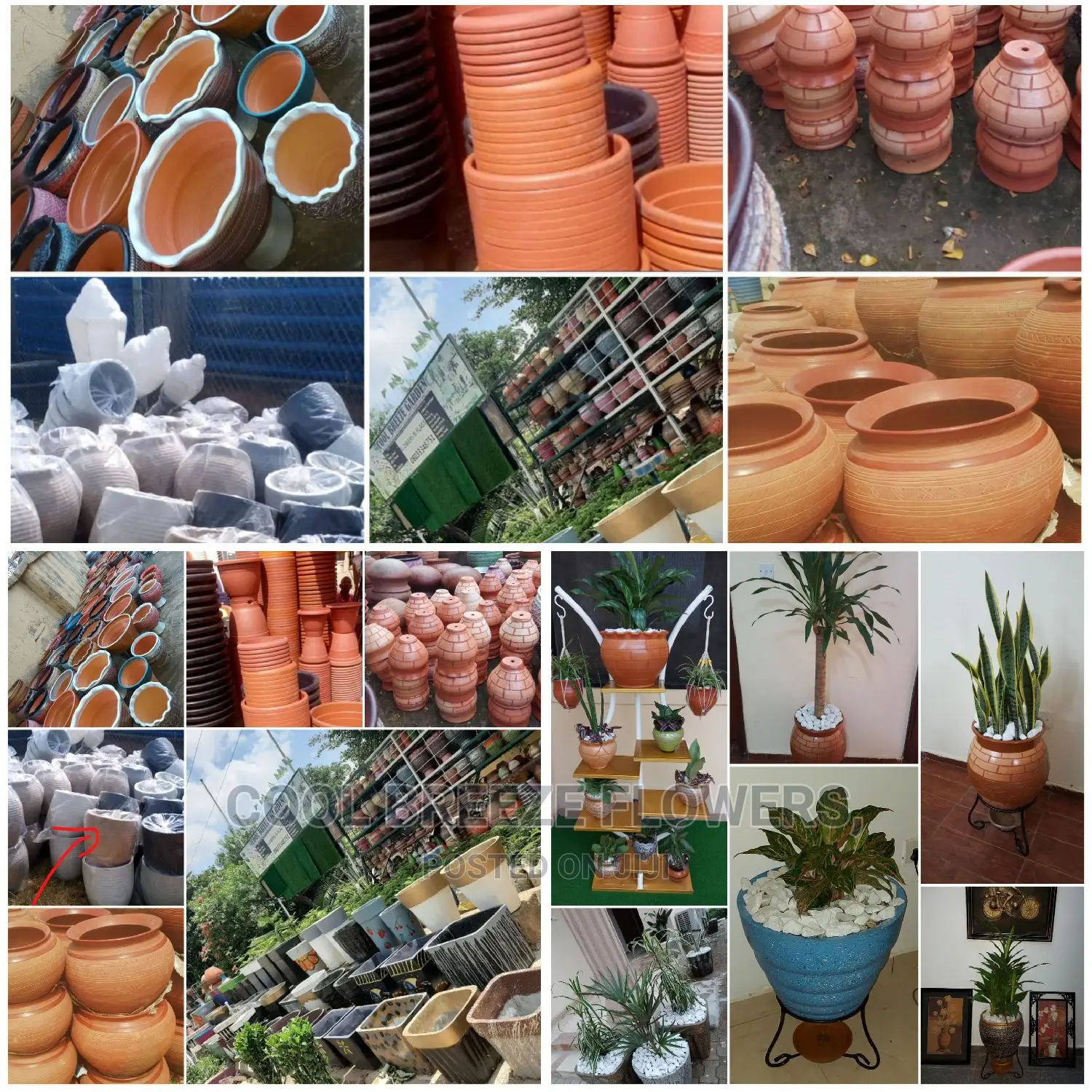 Durable Flower Pots Varieties
