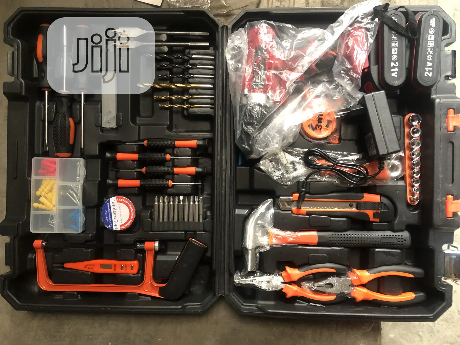Electrical Tools Set With 21votts Cordless Drill