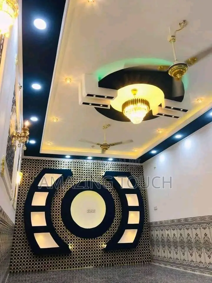 Pop Celling, Screeding, Wall Panel Design, Tv Stand Design