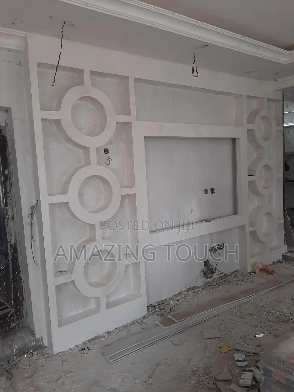 Pop Celling, Screeding, Wall Panel Design, Tv Stand Design