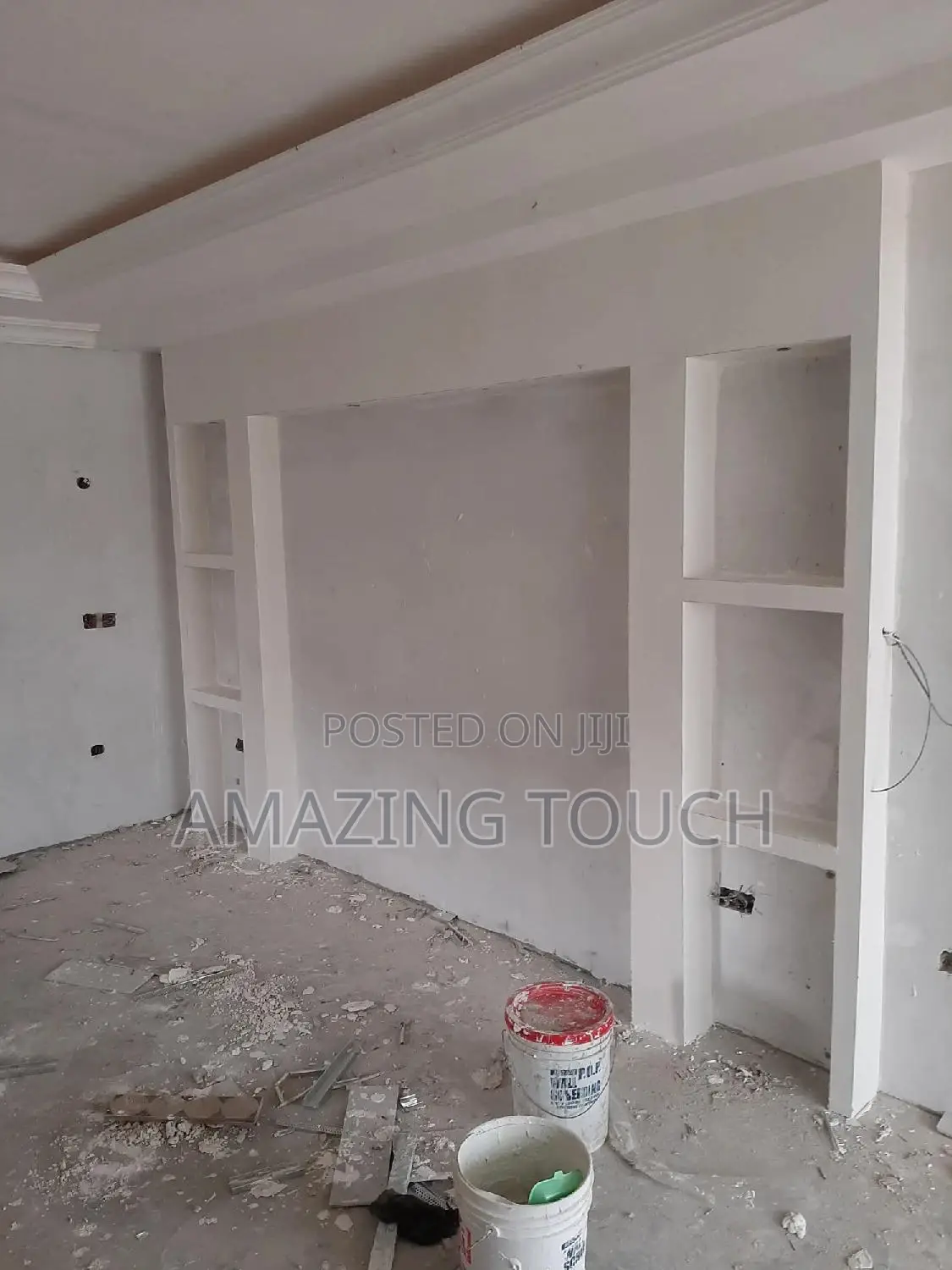 Pop Celling, Screeding, Wall Panel Design, Tv Stand Design