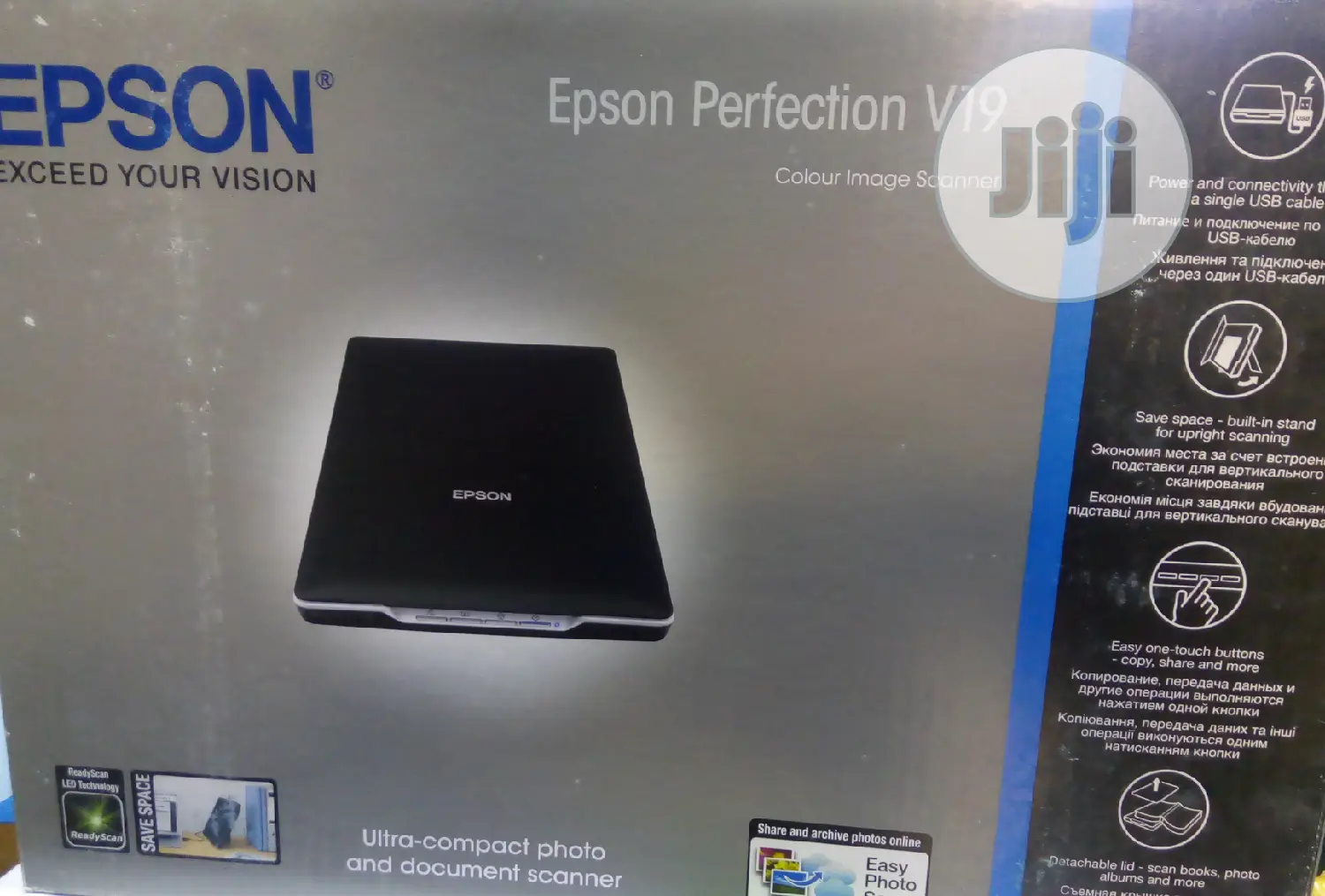 Epson Perfection V19 Colour Image Scanner