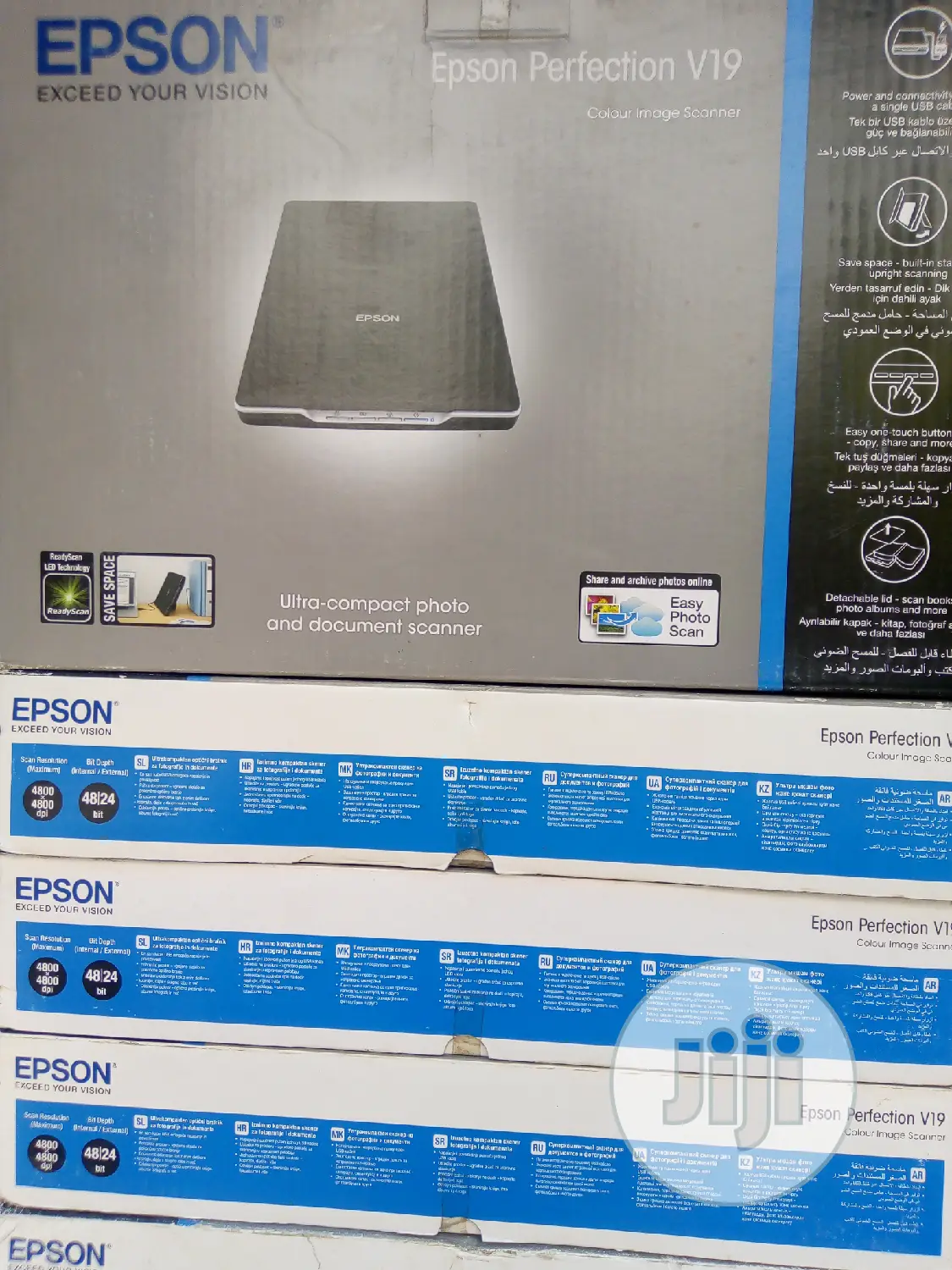 Epson Perfection V19 Colour Image Scanner