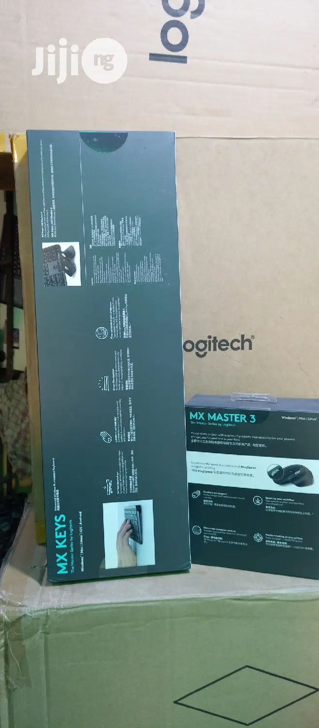 Logitech Mx Key and Mx Master 3