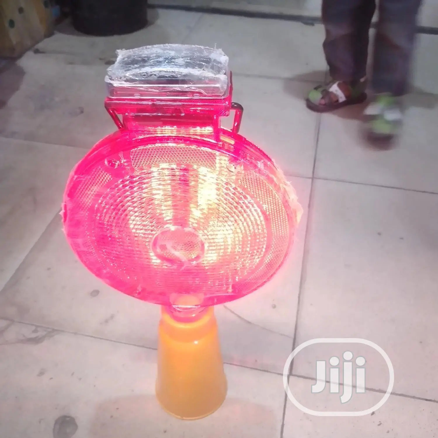 Solar Caution Light