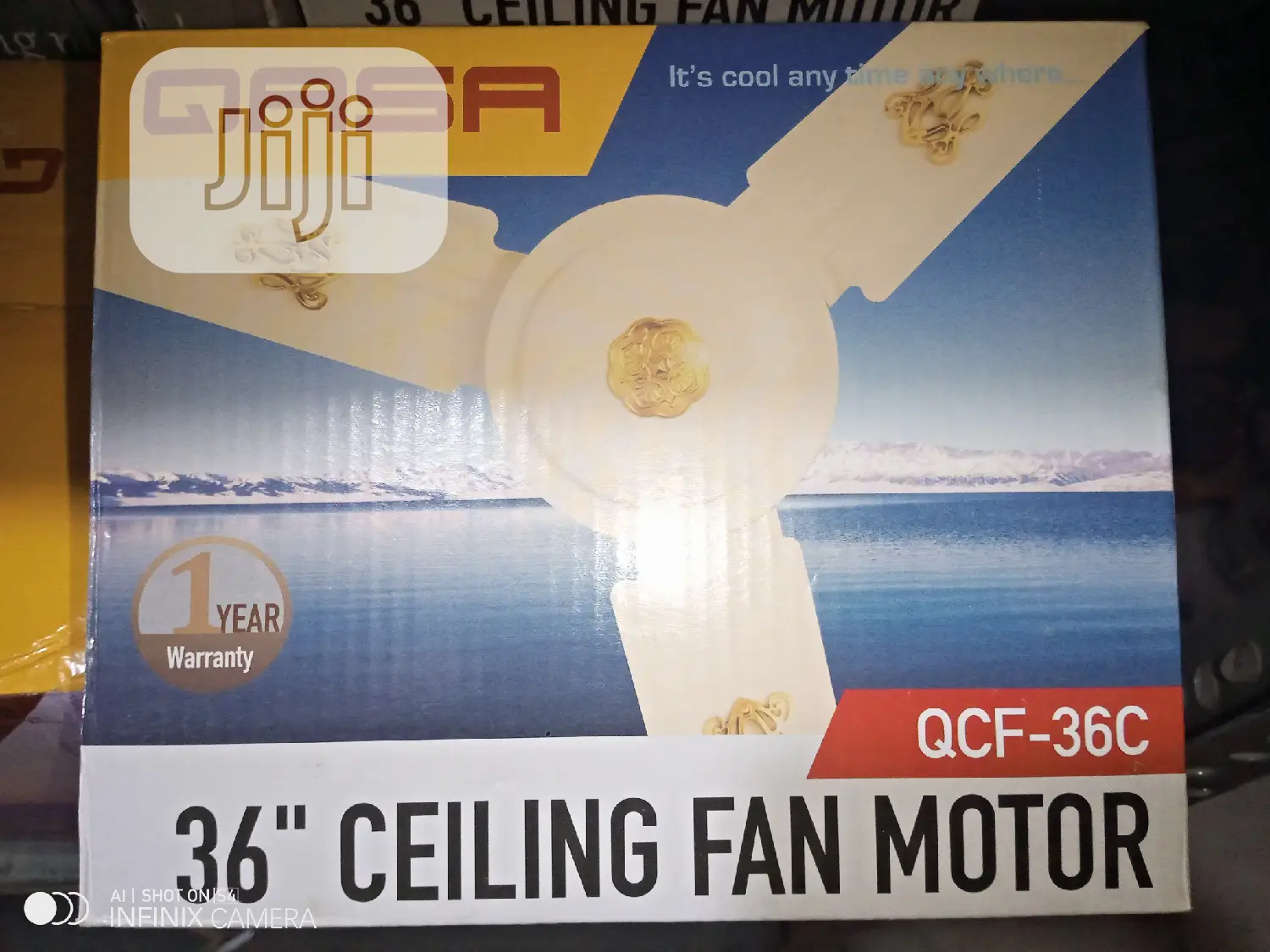 Qasa Short Blade Ceiling Fan