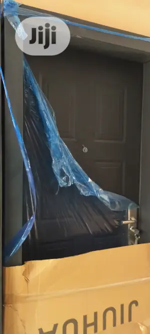 Black Security Door