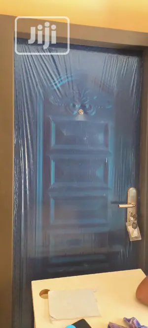 Black Security Door