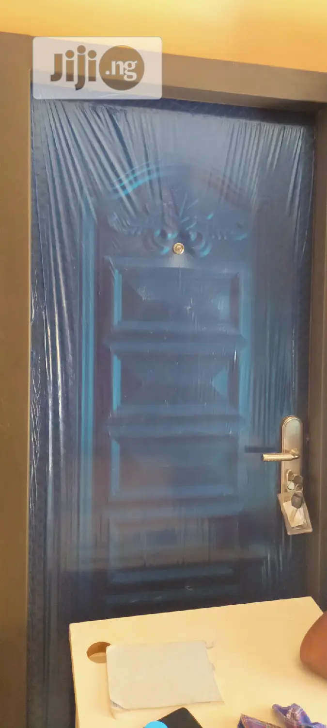 Black Security Door