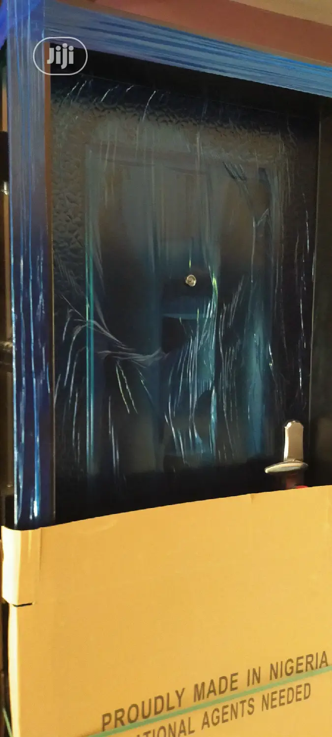 Black Security Door