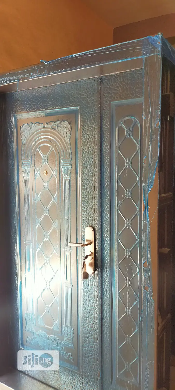 Black Security Door