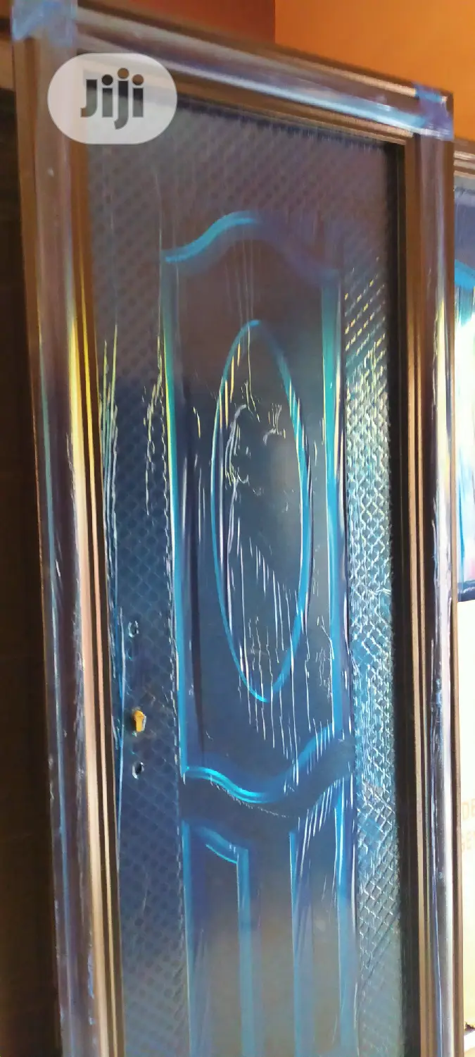 Black Security Door