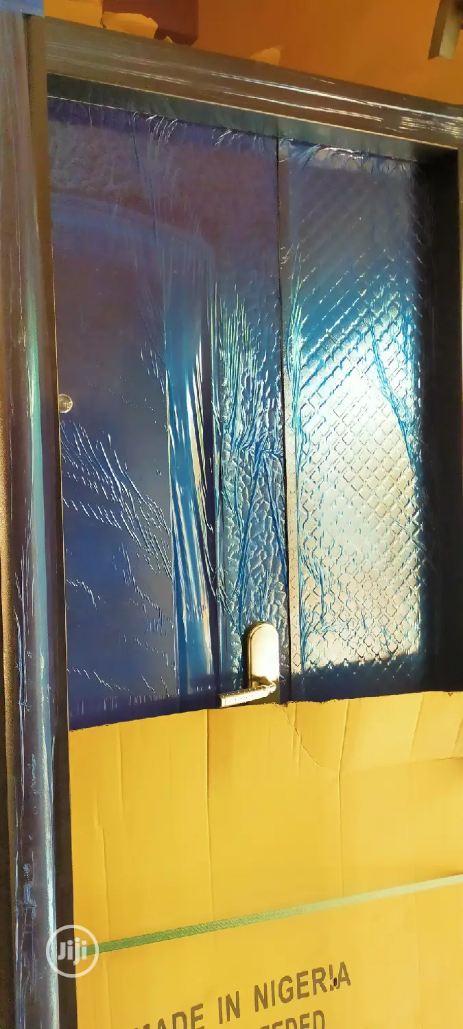 Black Security Door