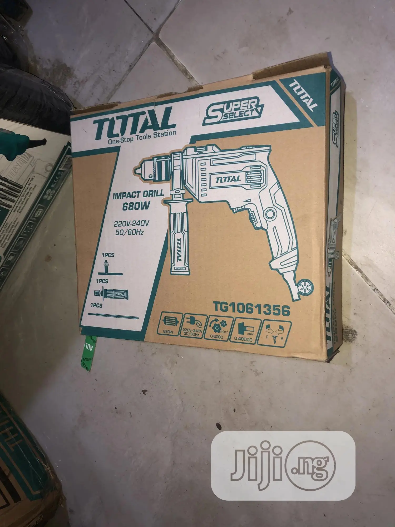 Total Impact Drill Machine 13mm 680W One Stop Station