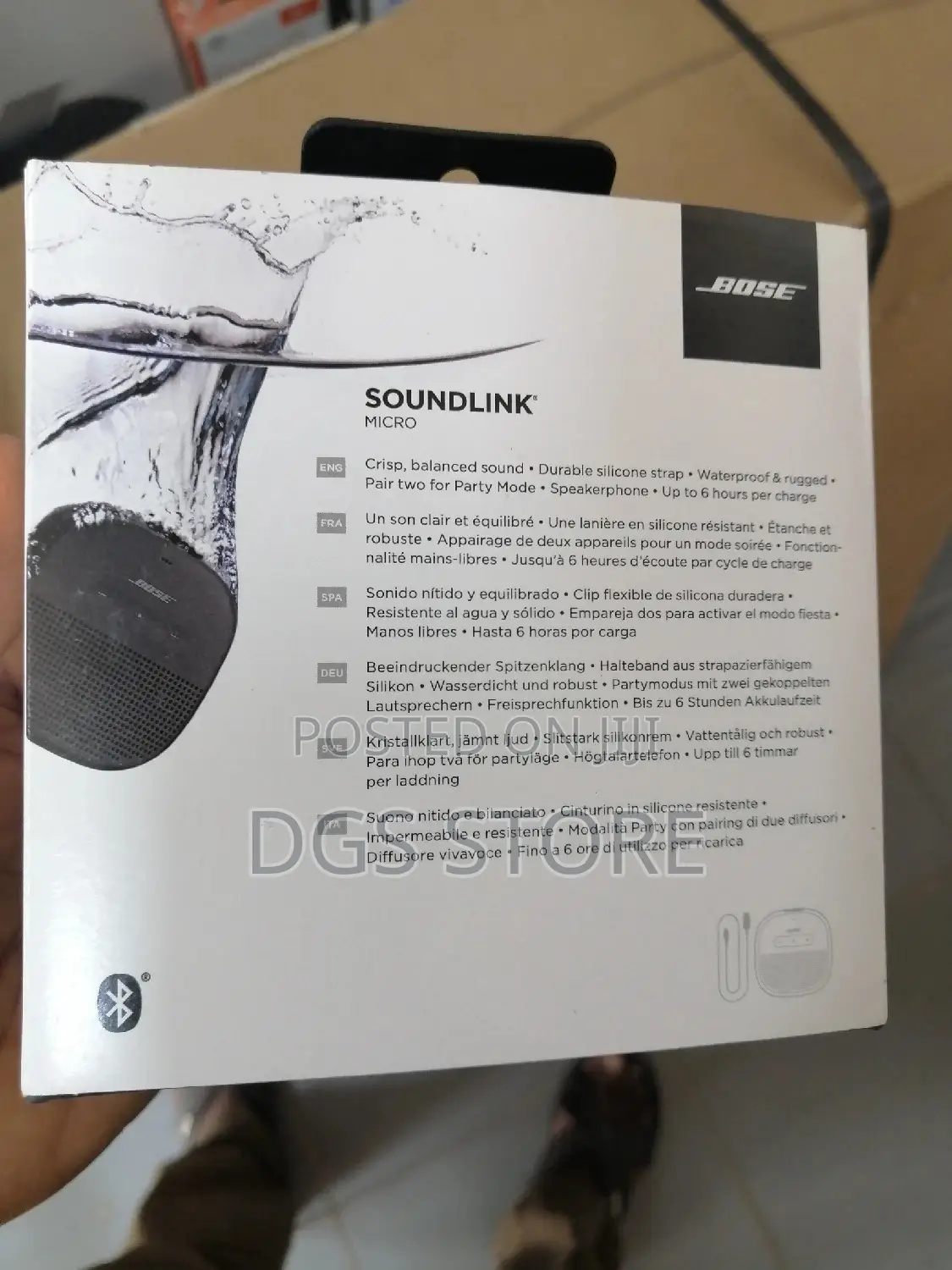 Bose Soundlink Micro Bluetooth Speaker