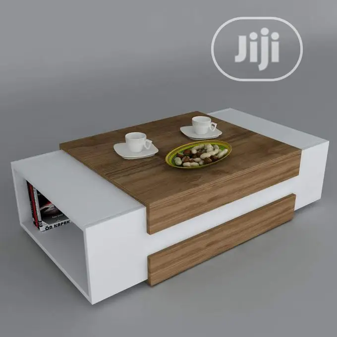 Multipurpose Center Table Coffee Table Chair With Book Shelf