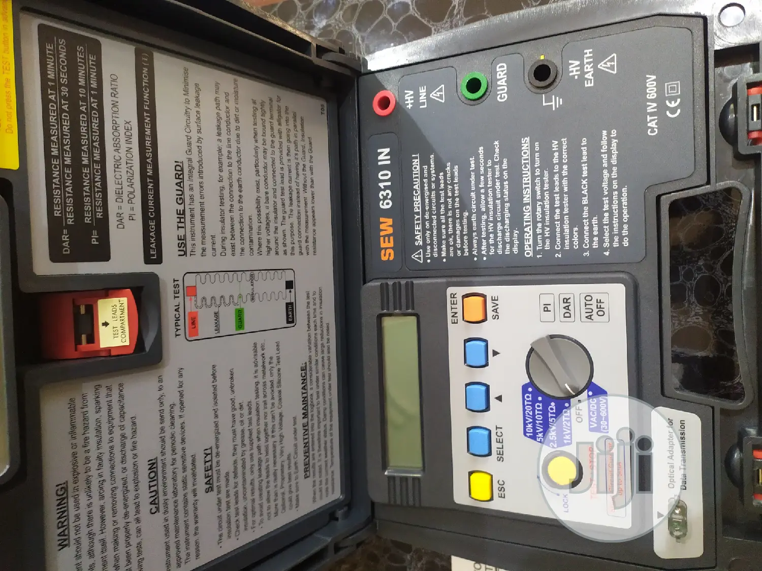 SEW 10kv Insulation Resistance Tester