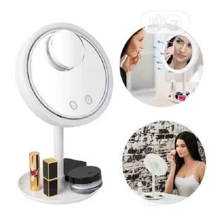5x Magnification Sweat-Free Led Light Beauty Breeze Mirror
