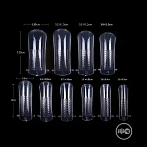 100pcs Polygel Nail Form Plastic Applicator