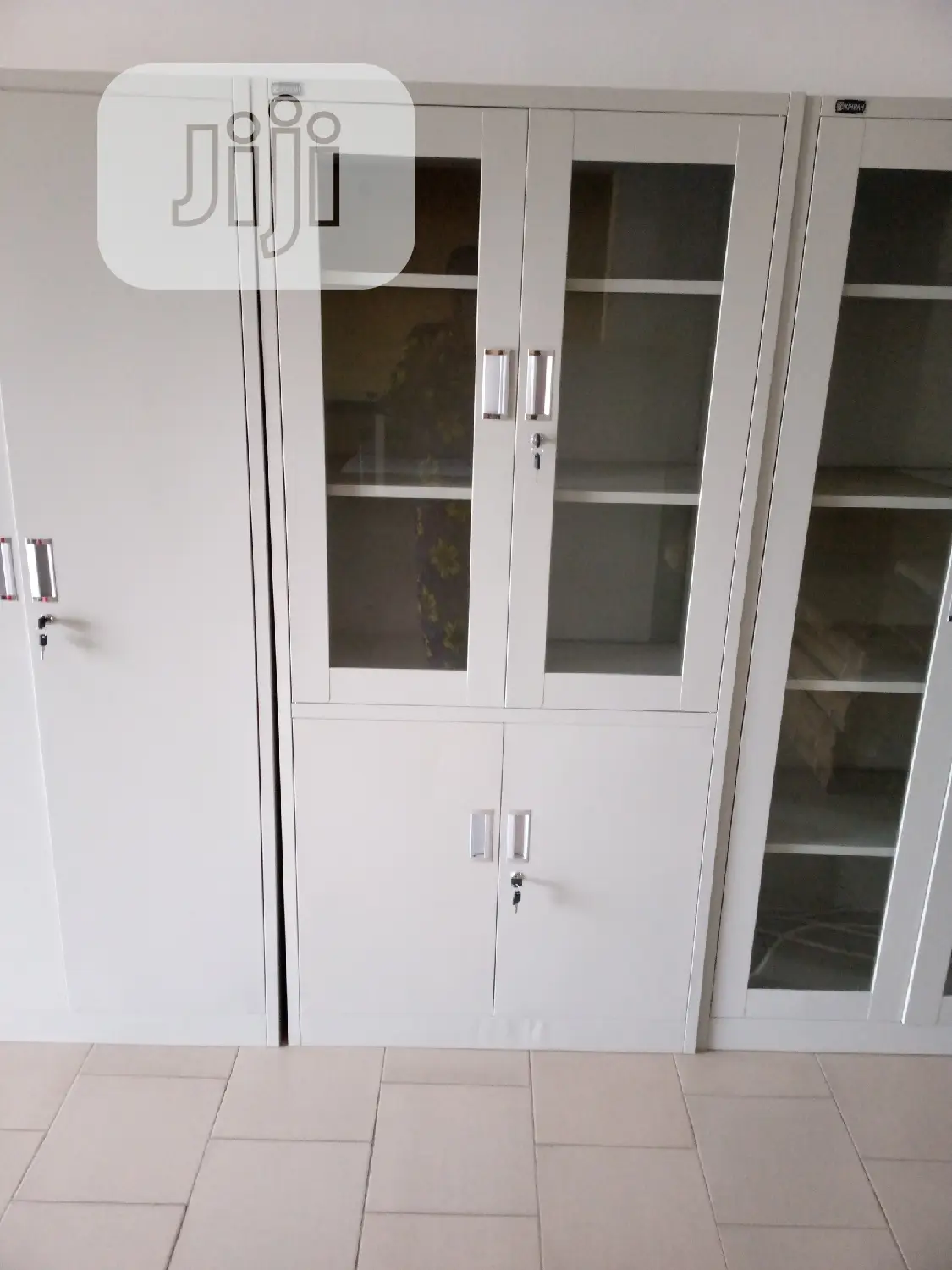 Half Glass Office Cabinet