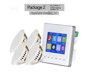 Bluetooth Keypad With 4 Set of Ceiling Speaker